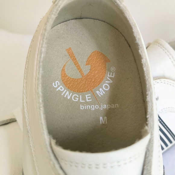 Spingle Move Japan low top white leather sneakers - Picture 11 of 13